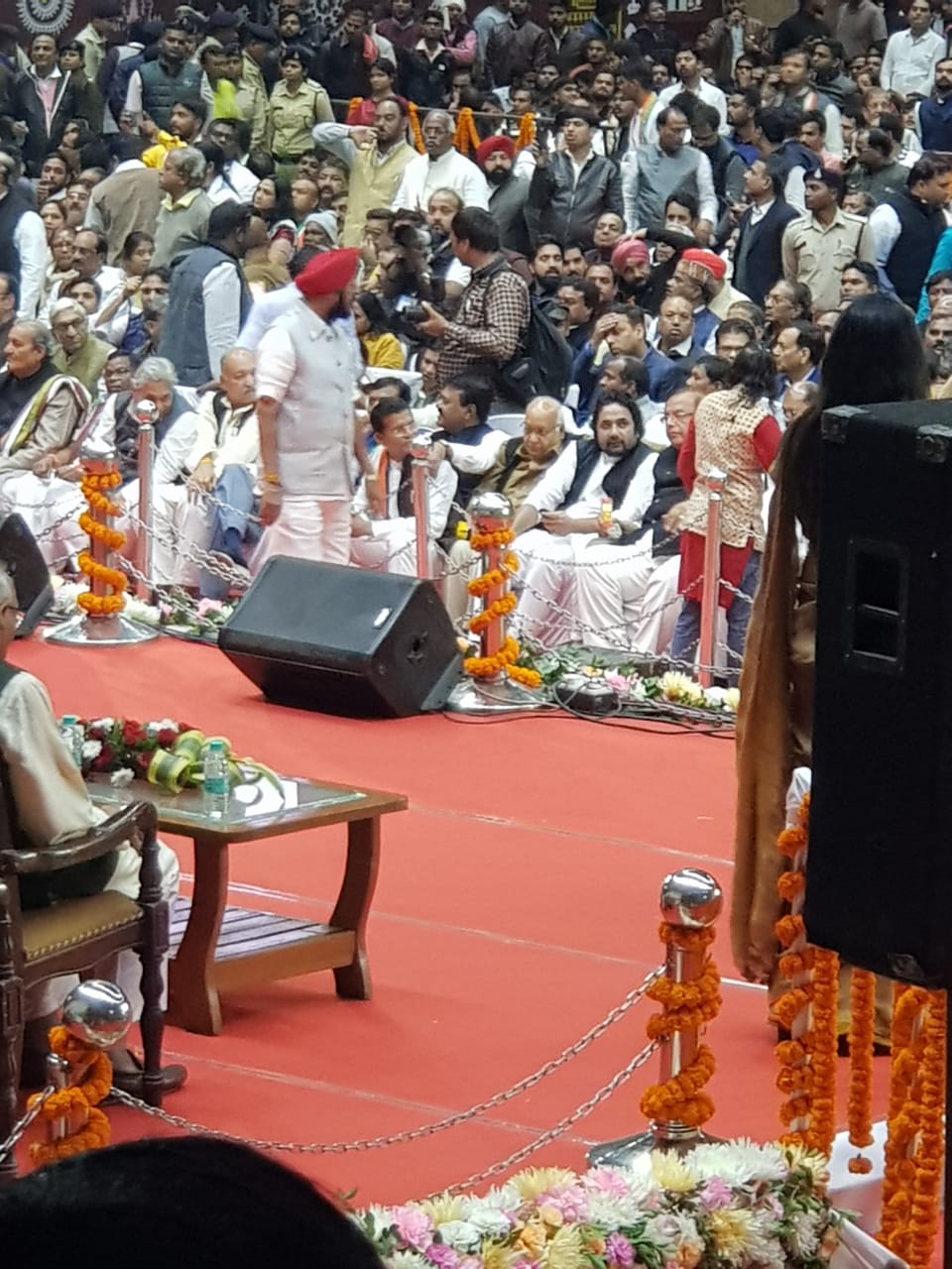 Rajiv Vora in Chhattisgarh Vidhan Sabha Oath Taking Ceremony.