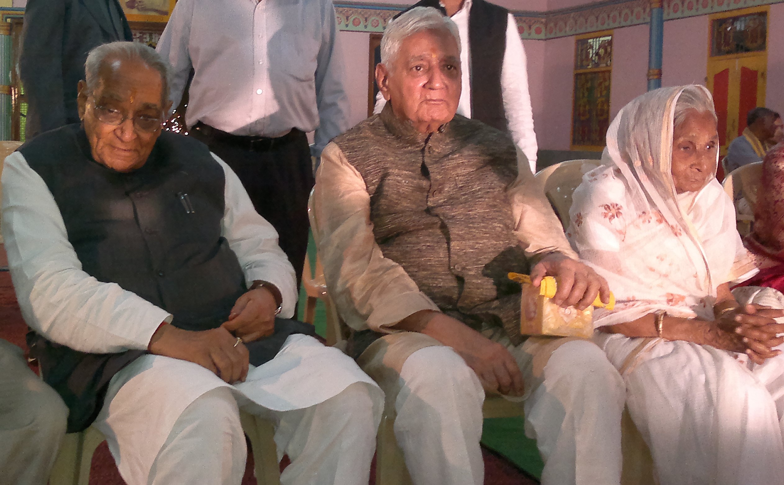 Govindlal Vora with Motilal Vora